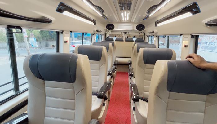12 Seater Tempo Traveller